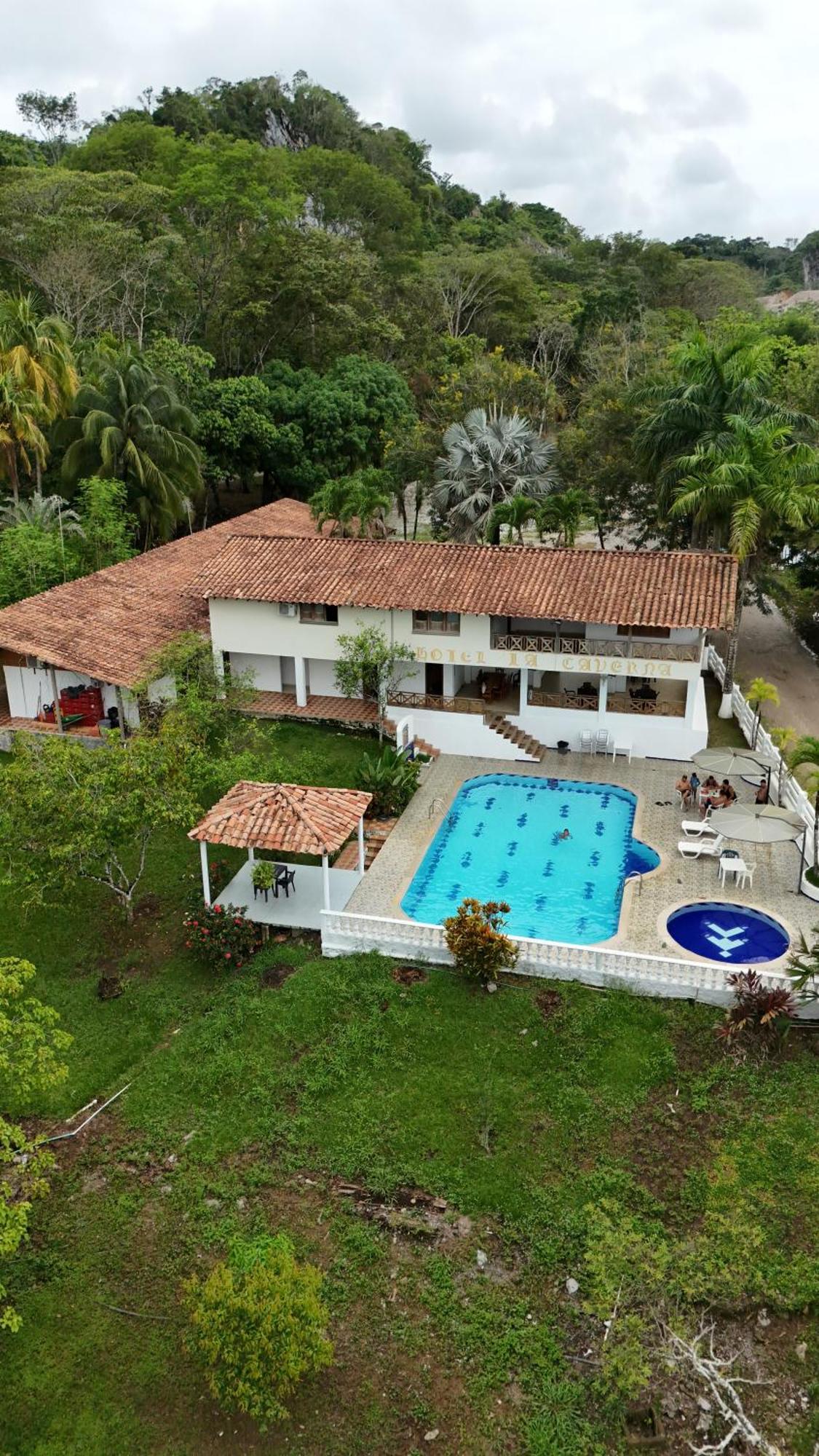 La Mesa Norte Hotel Campestre Las Cavernas מראה חיצוני תמונה